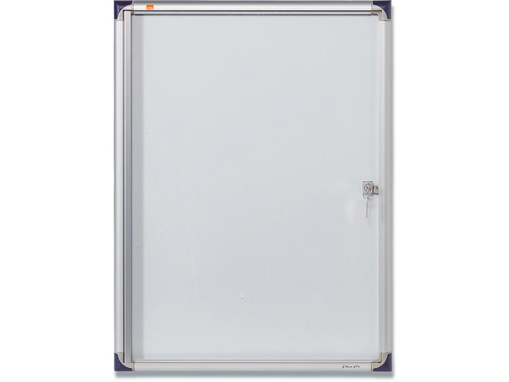 Opslagsskab, 4XA4, Magnetisk, Hængslet låge, Indendørs brug, Nobo Slimline