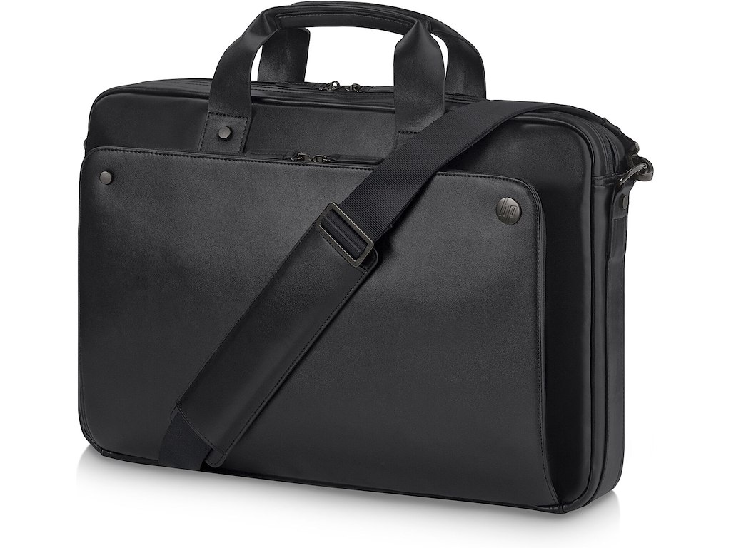 HP Executive Black Leather 15.6 Top Load 39,6 cm (15.6") Etui Sort