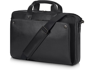 HP Executive Black Leather 15.6 Top Load 39,6 cm (15.6") Etui Sort