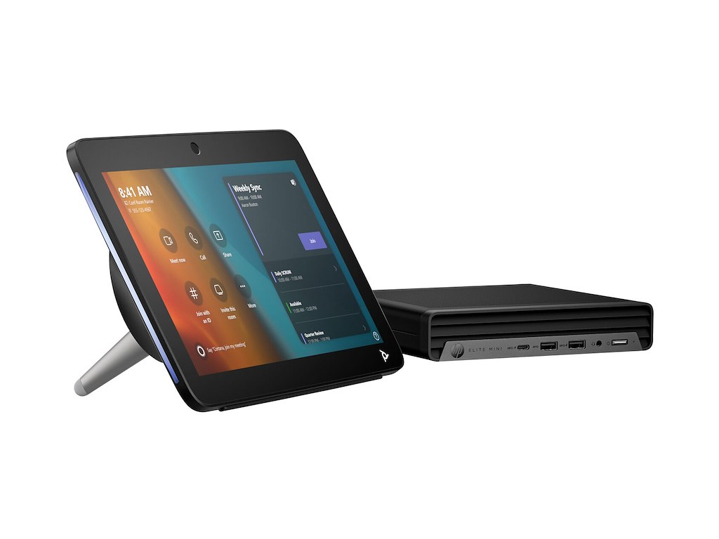 HP Poly Studio Base Kit G9 Plus for Microsoft Teams HP Mini IP PC w/TC10