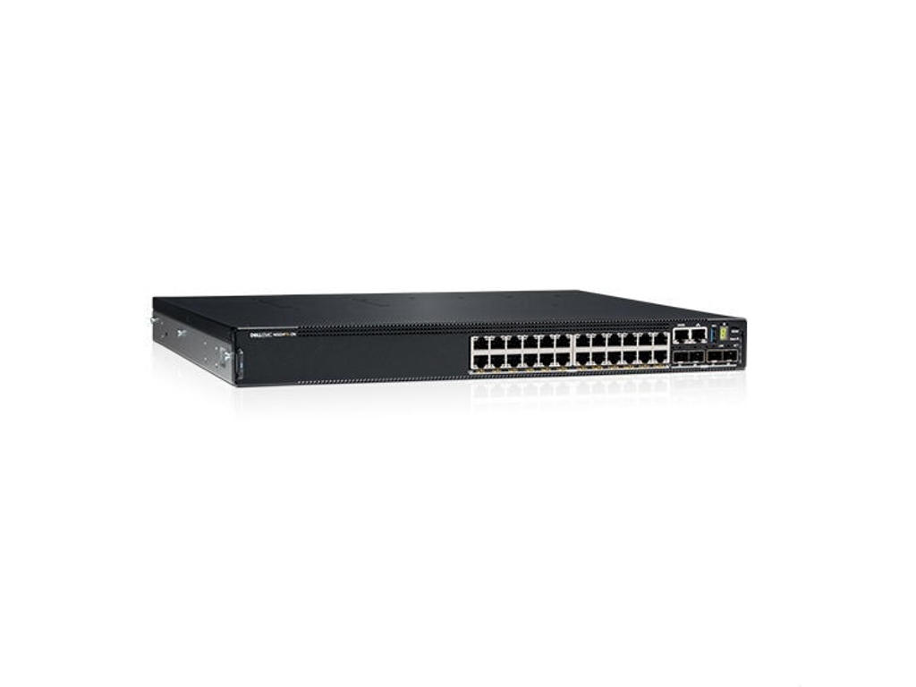 DELL N3224PX-ON Administreret L2 Gigabit Ethernet (10/100/1000) Strøm over Ethernet (PoE) 1U Sort