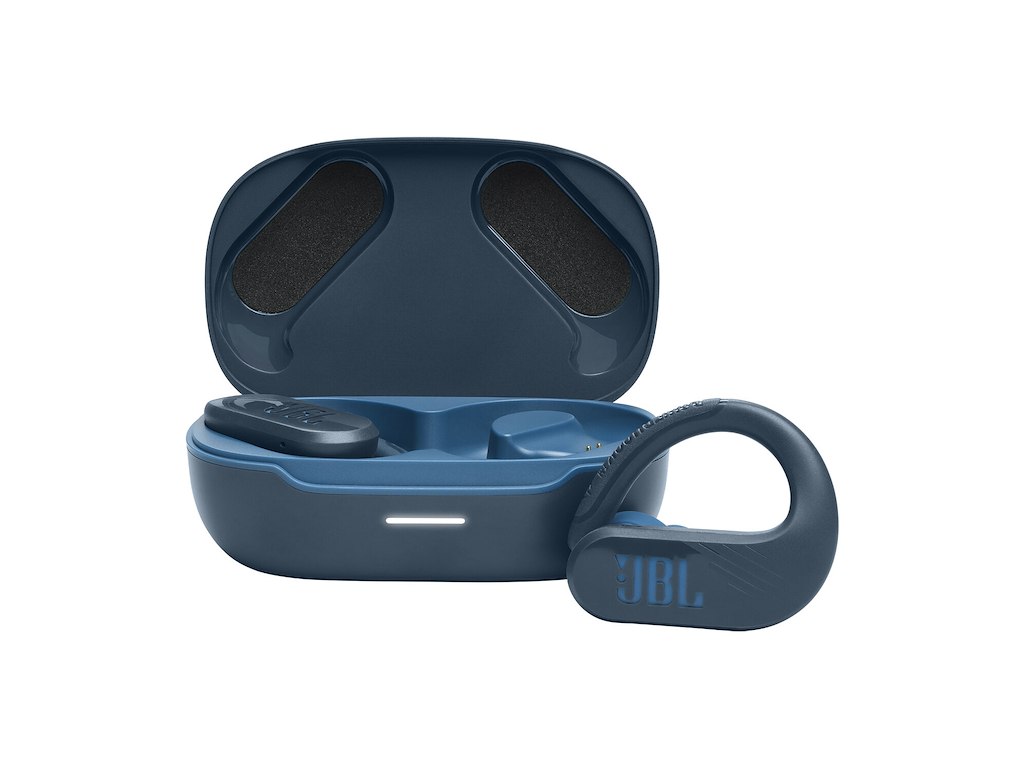 JBL Endurance Peak 3 Blue Headset Trådløs Ørekrog Opkald/Musik/Sport/Hverdag USB Type-C Bluetooth Blå