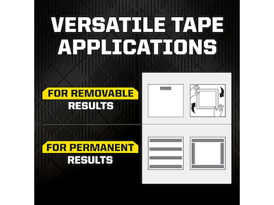 Tape - dobbeltklæbende, 30mm x 3m, Gel, 1 rulle, Scotch Universal