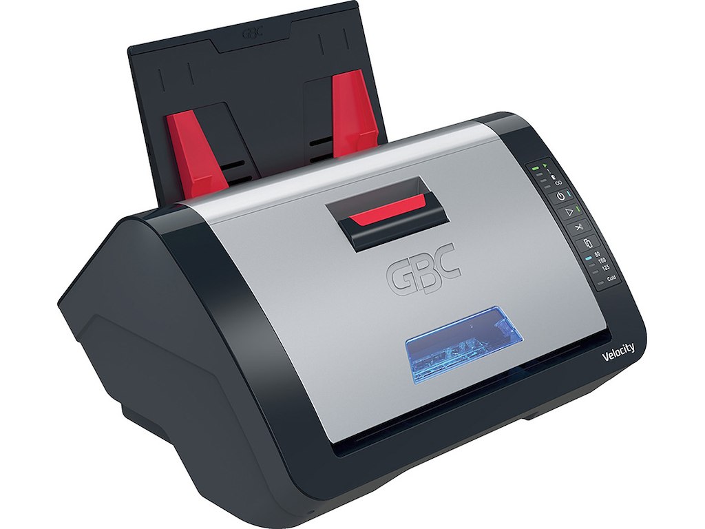 Lamineringsmaskine, Til lamineringsrulle, Varm og kold, Automatisk, A4, GBC Velocity