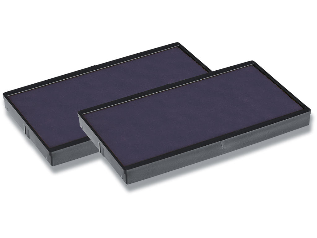 Stempelpude, 2 stk, Blå, E/60BD, Til Colop Printer 60