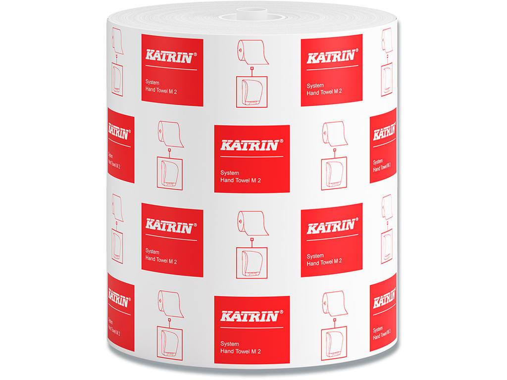 Håndklæderulle, Udvendig oprulning, 2 lag, 6 ruller, Katrin M