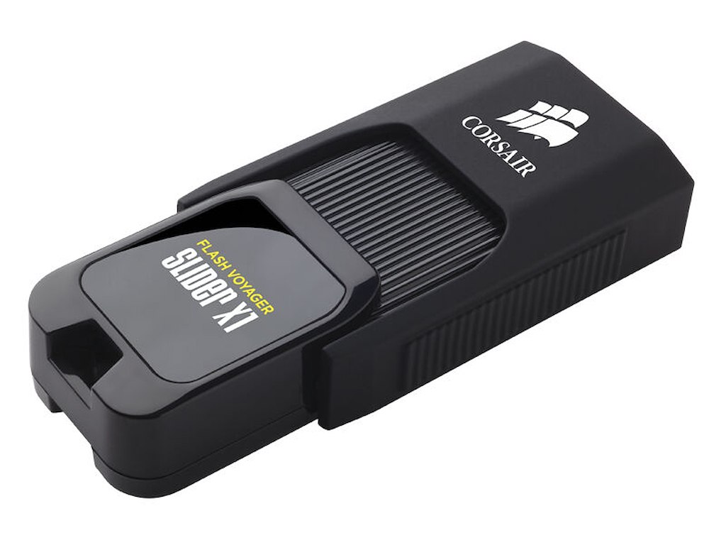 Corsair Voyager Slider X1 64GB USB-nøgle USB Type-A 3.2 Gen 1 (3.1 Gen 1) Sort
