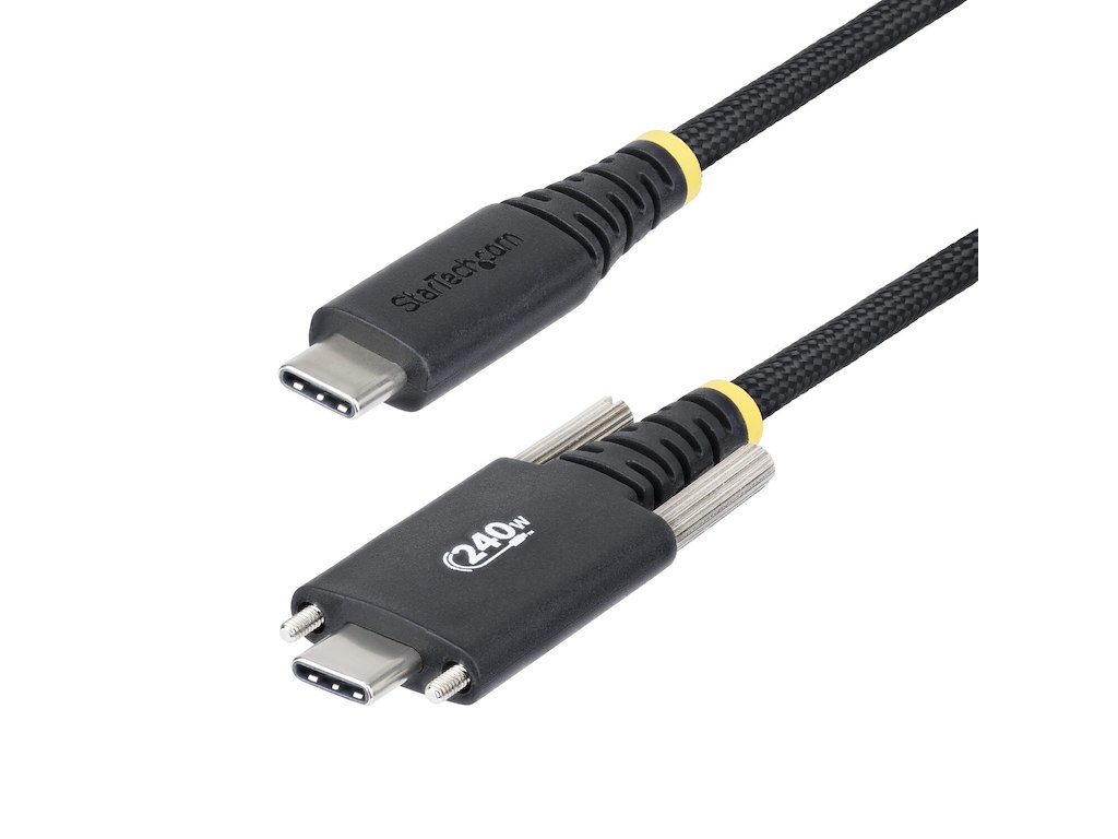 StarTech.com S2CEPR3M-USBSL-CABLE USB-kabel USB 2.0 3 m USB C Sort