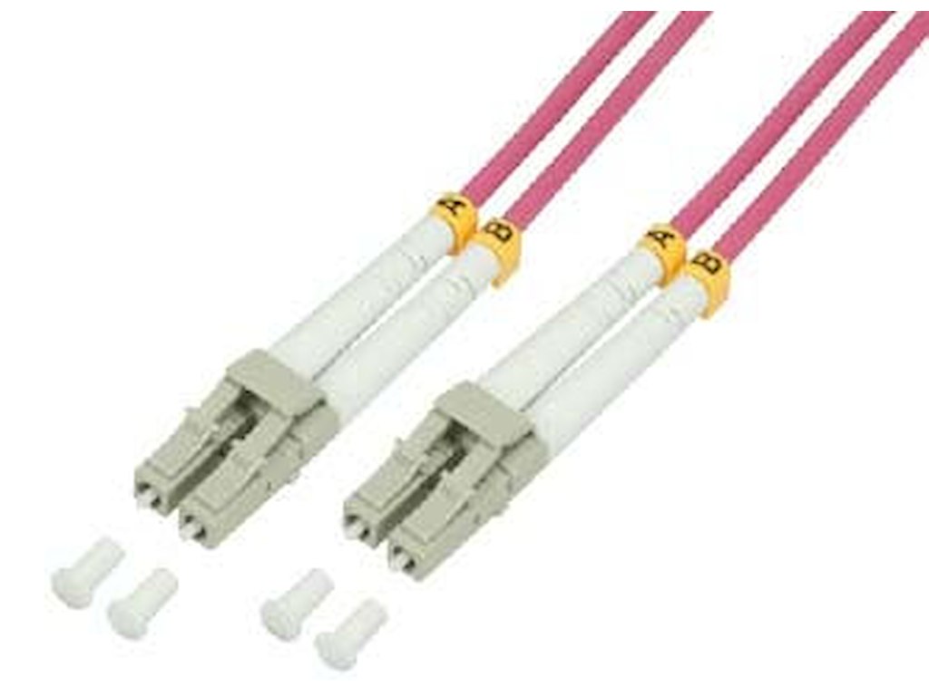LogiLink FP4LC75 InfiniBand og fiberoptisk kabel 75 m 2x LC Violet