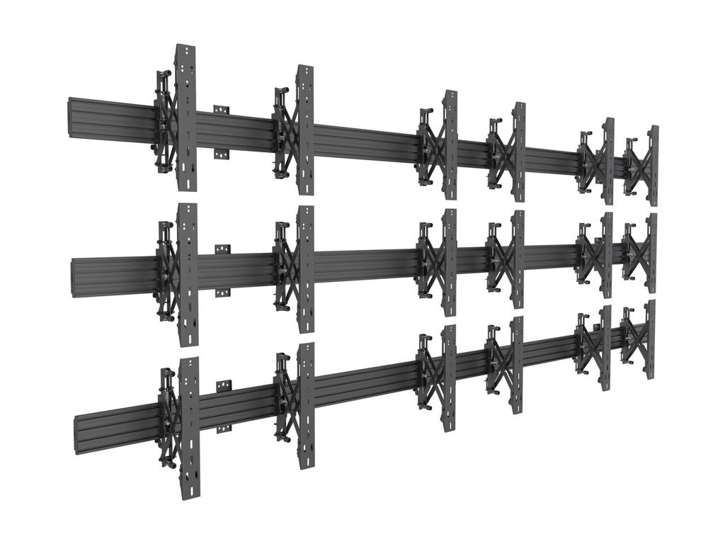 Multibrackets 5013 skærmbeslag til skiltning 165,1 cm (65") Sort