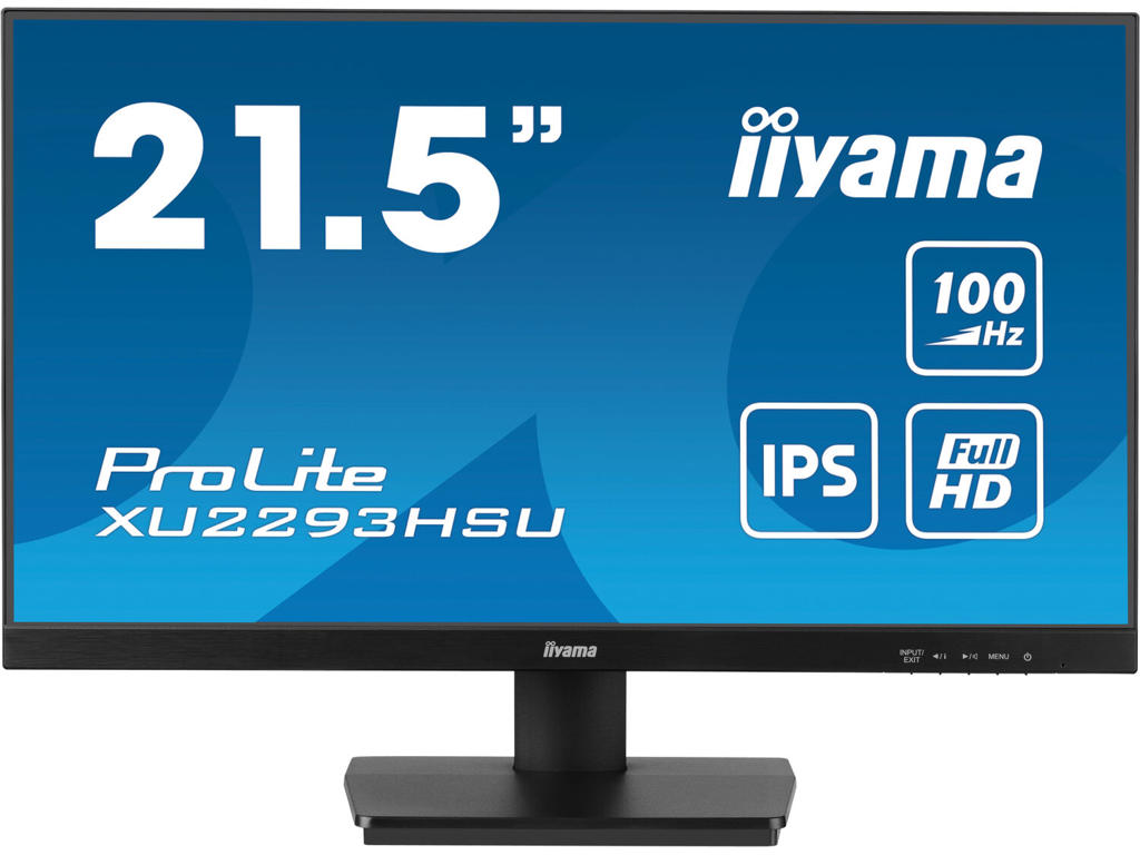 iiyama ProLite XU2293HSU-B7 computerskærm 54,6 cm (21.5") 1920 x 1080 pixel Fuld HD LED Sort