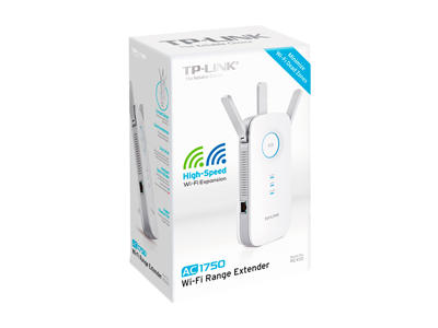 TP-Link RE450 netværk forlænger Netværkssender Hvid 10, 100, 1000 Mbit/s