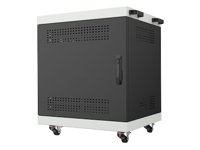 Lanview NOTEBOOK LAPTOP CABINET 16U Rack Cabinet W:650 x D:550 x H:700mm - Black Sort