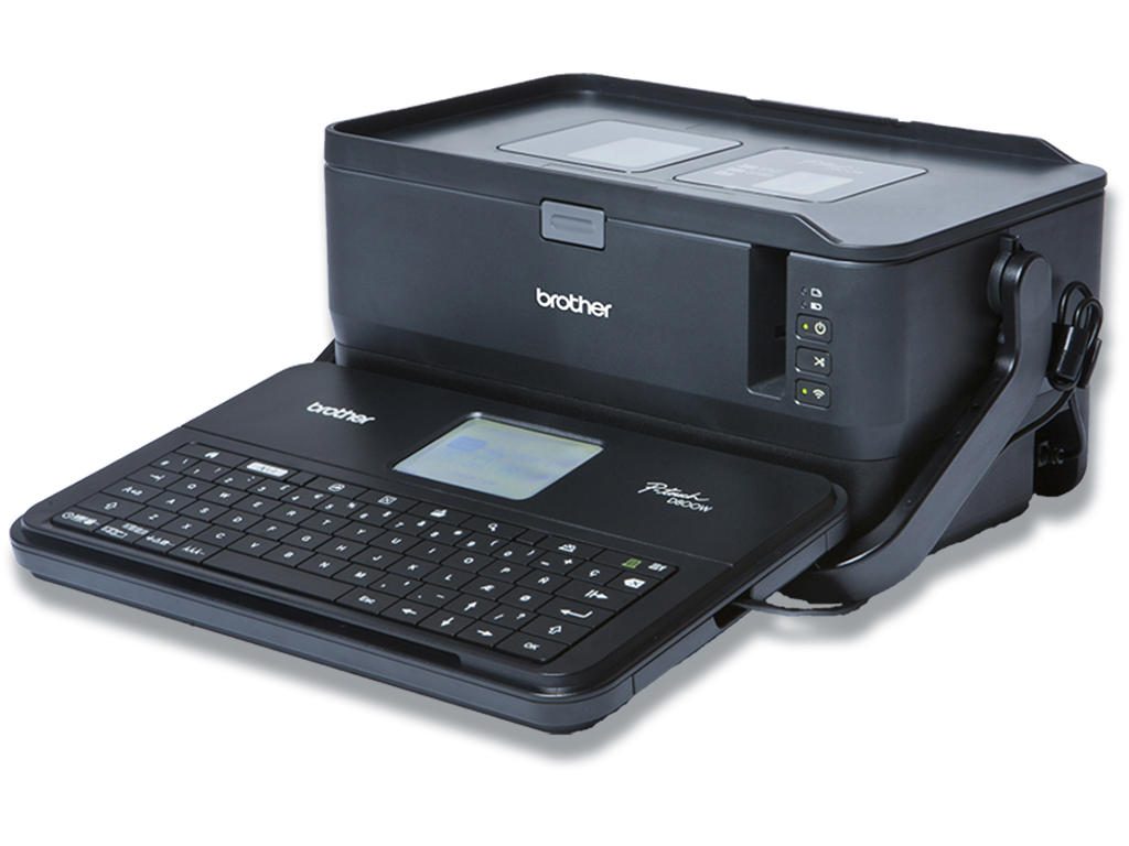 Labelprinter, Skrivebord, TZe-tape 3.5-36 mm - HG-tape, Brother P-Touch PT-D800W