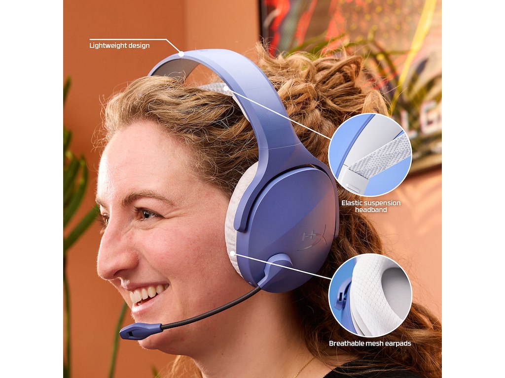 HyperX Cloud Jet – trådløst gamingheadset (sort)