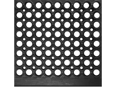 Dørmåtte, 91x152 cm, Sort, Indendørs og udendørs, Matting Yoga Light