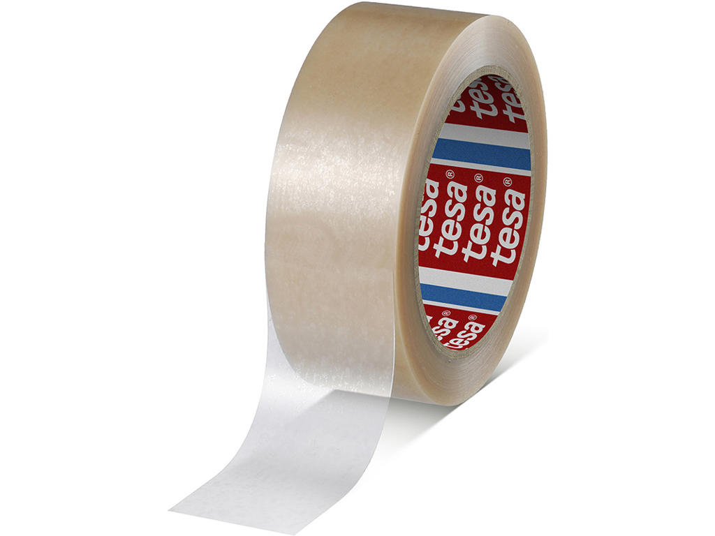 Tape - emballage, 38mm x 66m, Transparent, 1 rulle, Tesa 4124