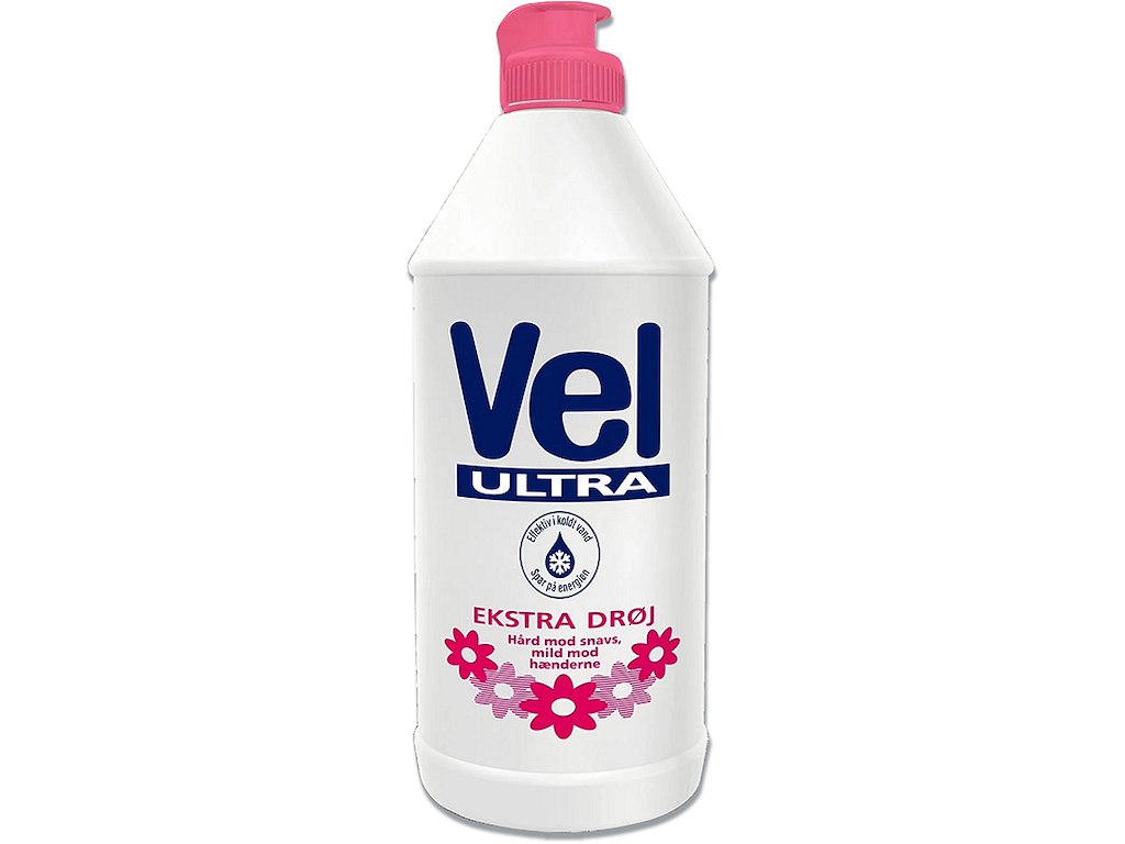 Opvaskemiddel, Håndopvask, Med farve, Med parfume, 475 ml, Vel Ultra