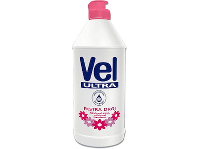 Opvaskemiddel, Håndopvask, Med farve, Med parfume, 475 ml, Vel Ultra