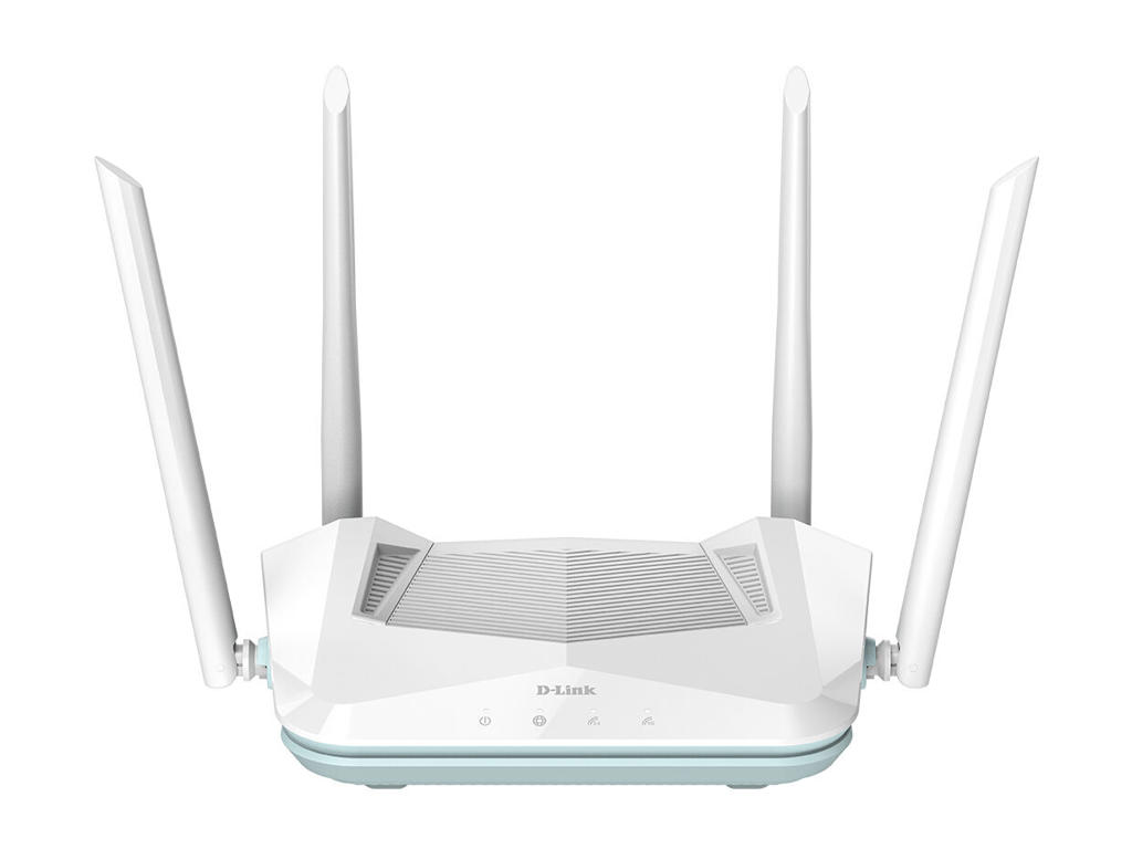 D-Link R15 trådløs router Gigabit Ethernet Dual-band (2,4 GHz / 5 GHz) Hvid