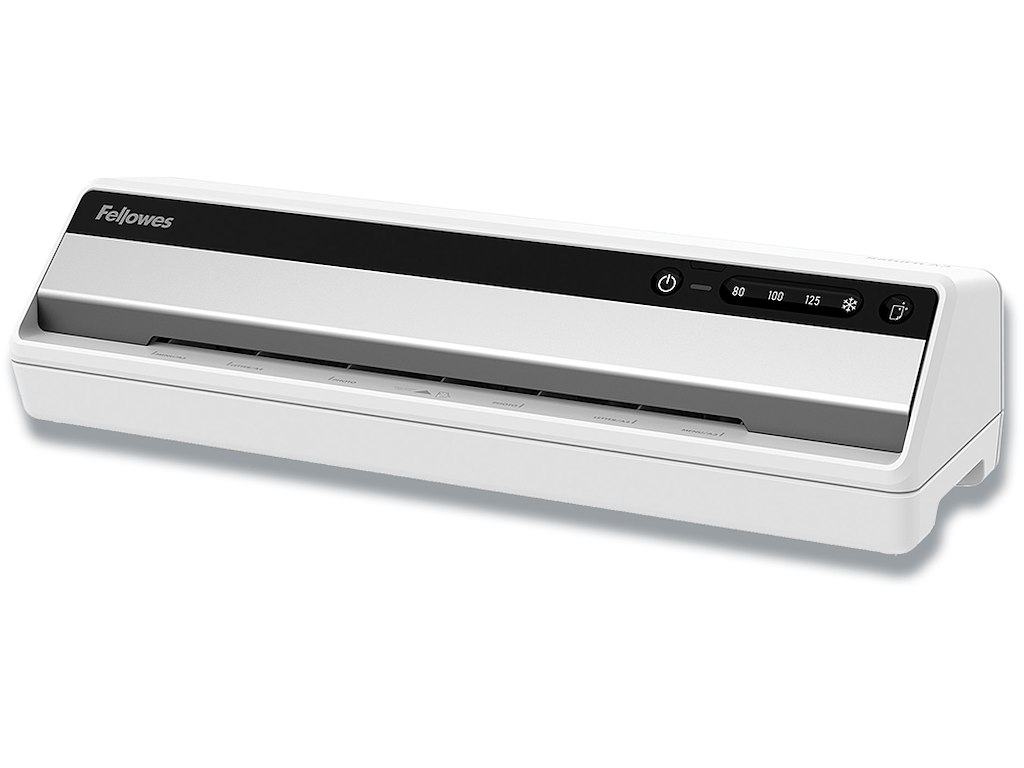 Lamineringsmaskine, Til lamineringslommer, Varm og kold, A3, Fellowes Saturn A3