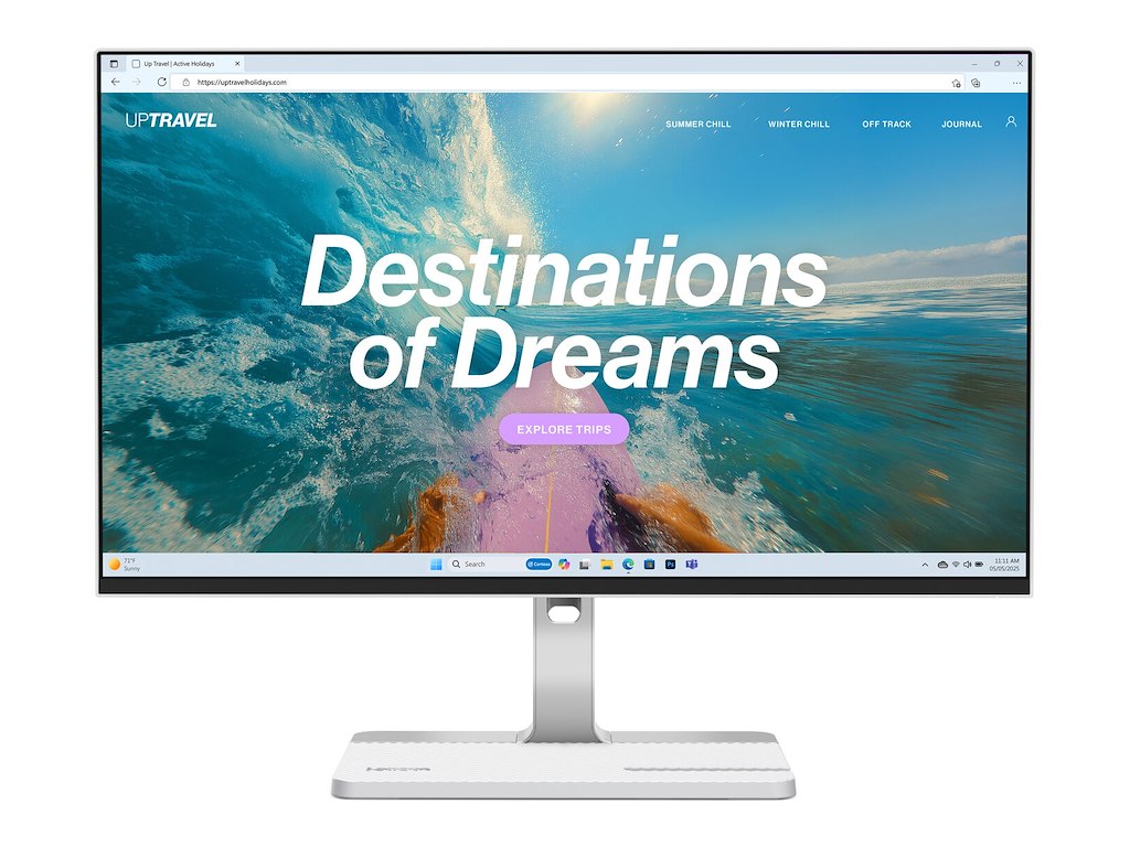 Lenovo L24D-4C computerskærm 60,5 cm (23.8") 1920 x 1080 pixel Fuld HD LCD Grå