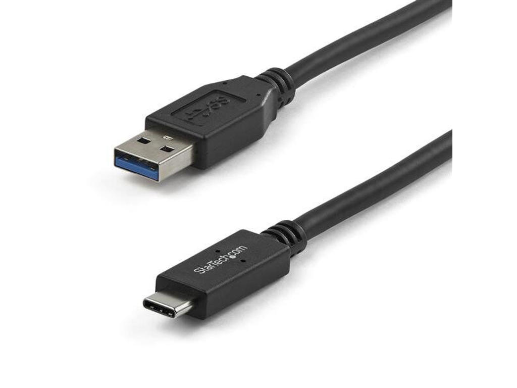 StarTech.com USB31AC1M USB-kabel USB 3.2 Gen 2 (3.1 Gen 2) 1 m USB A USB C Sort