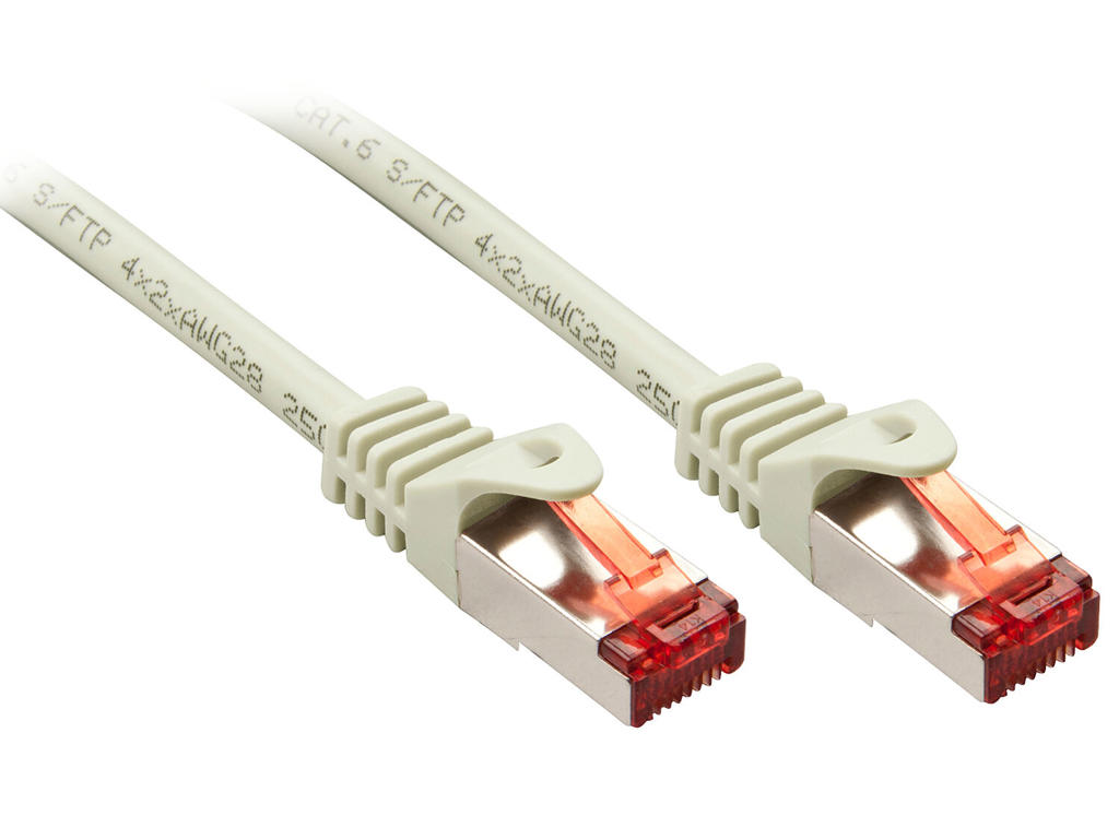 Lindy Cat.6 S/FTP 7.5m netværkskabel Grå 7,5 m Cat6 S/FTP (S-STP)