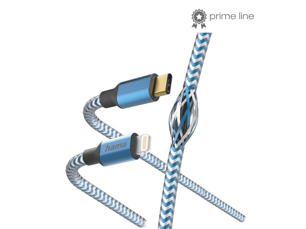 Hama Reflective 1,5 m Blå