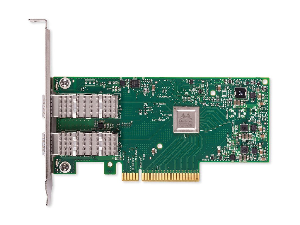 Nvidia Mellanox MCX4121A-ACAT netværkskort Intern Fiber
