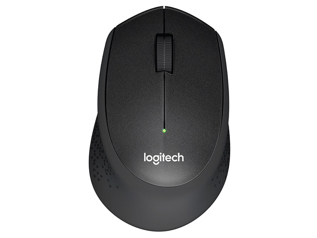 Logitech M330 Silent Plus Wireless Mouse, Black