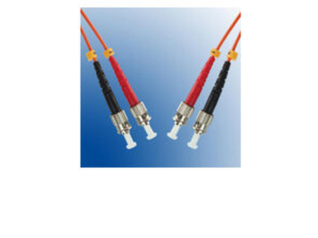 Microconnect FIB1100005 InfiniBand og fiberoptisk kabel 0,5 m ST Orange