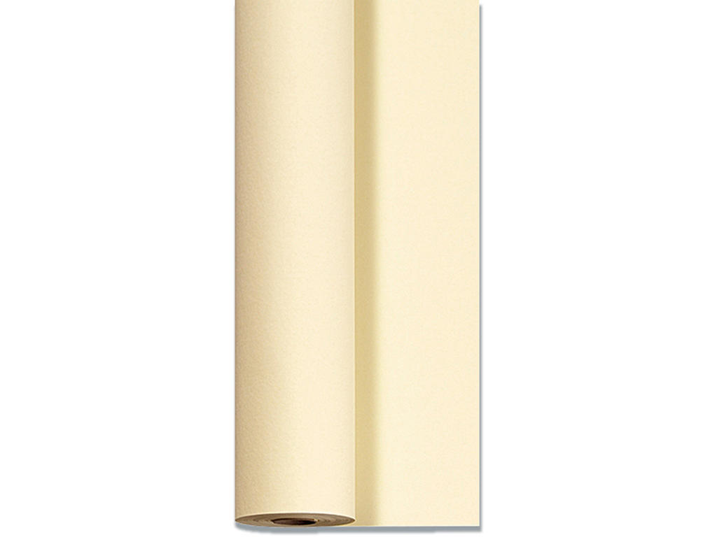 Borddug, Buttermilk, 118cm x 25m, Tekstilagtig papir, Duni Dunicel
