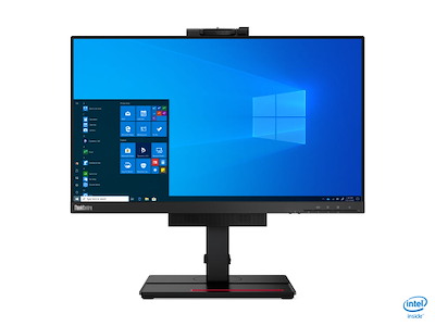 Lenovo ThinkCentre Tiny-In-One LED display 60,5 cm (23.8") 1920 x 1080 pixel Fuld HD Sort