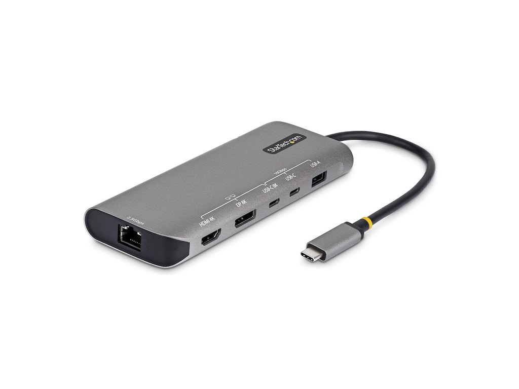 StarTech.com 174B-USB4-MULTIPORT dockingstation Ledningsført Grå