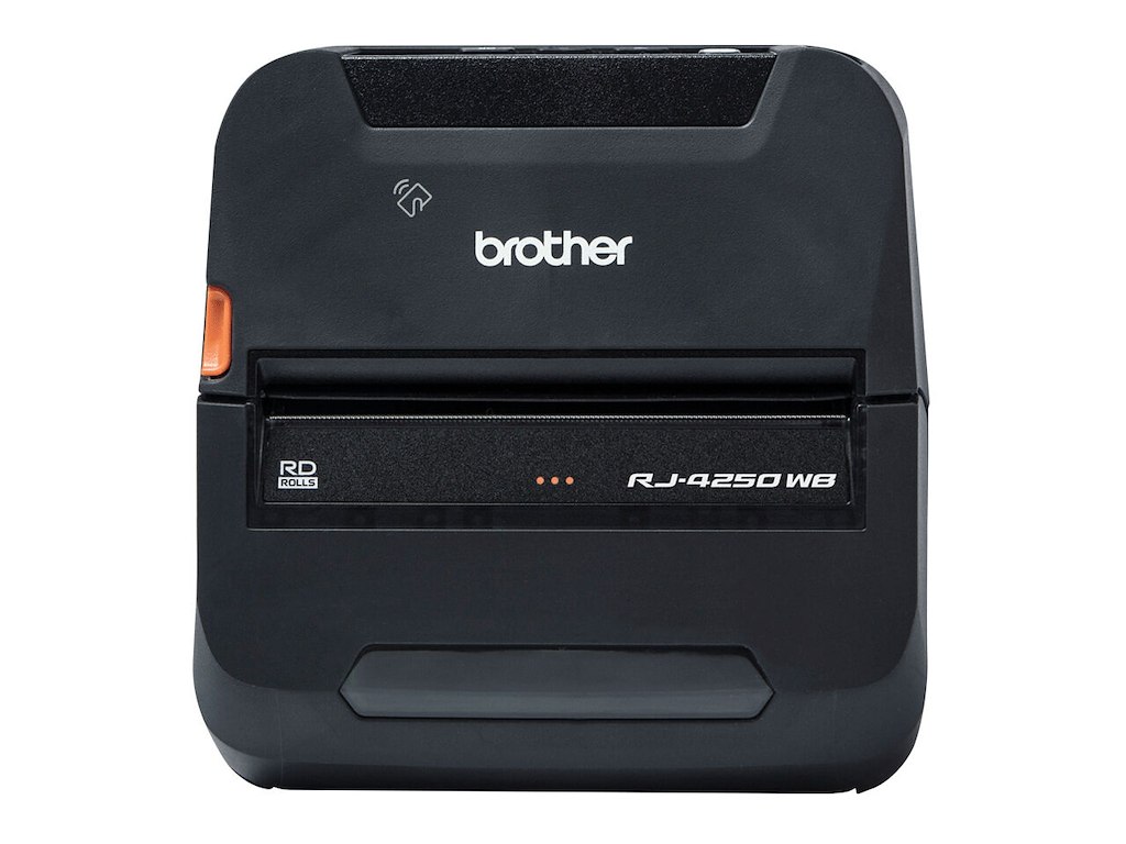 Brother RJ-4250WB etiketprinter 203 x 203 dpi 127 mm/sek. Kabel & trådløs Wi-Fi Bluetooth