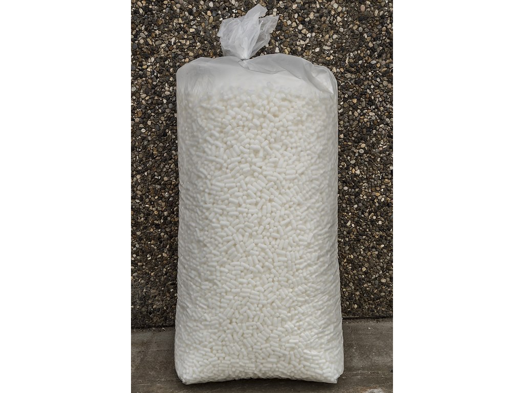 Kassefyld, 440 liter, Hvid, Polystyren, Farmfill bio 