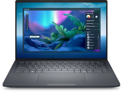 DELL Pro Max 14 Premium MA14250 Intel Core Ultra 7 265H Laptop 35,6 cm (14") Full HD+ 32 GB LPDDR5x-SDRAM 1 TB SSD NVIDIA RTX PRO 2000 Blackwell Wi-Fi 7 (802.11be) Windows 11 Pro Nordisk Sort