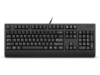 Lenovo Preferred Pro II tastatur Hjemme/kontor USB Tysk Sort