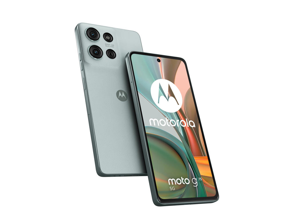 Motorola moto g75 5G 17,2 cm (6.78") Hybrid Dual SIM Android 14 USB Type-C 8 GB 256 GB 5000 mAh Grøn