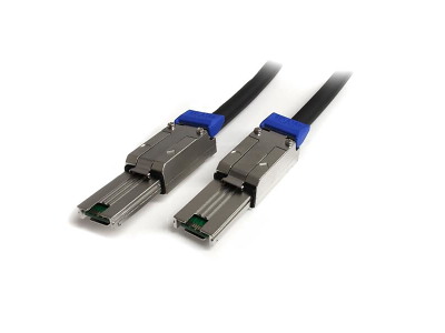 StarTech.com ISAS88882 Serial Attached SCSI (SAS)-kabel 2 m Sort
