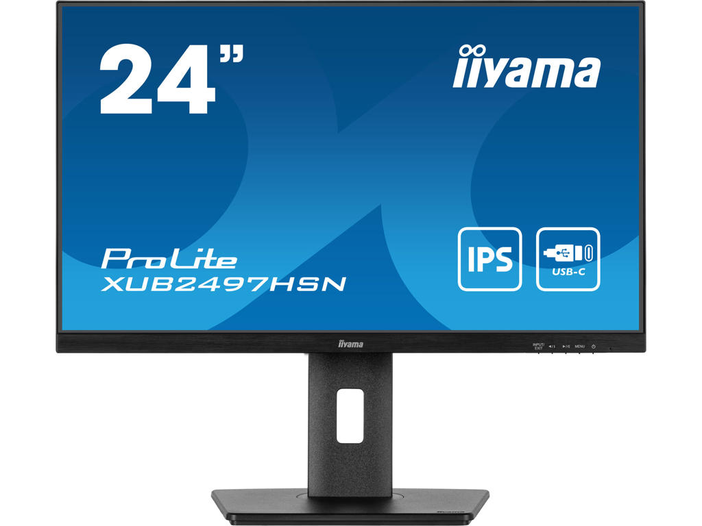 iiyama ProLite XUB2497HSN-B2 computerskærm 60,5 cm (23.8") 1920 x 1080 pixel Fuld HD LED Sort