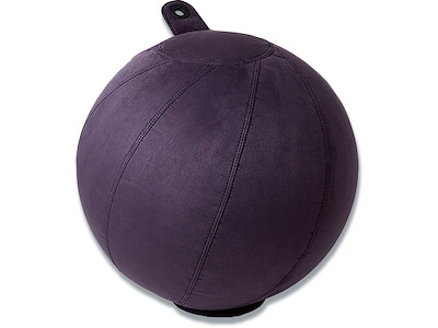Balancebold, Mørkeblå, Ø65 cm, Med stof, Matting StandUp Active 