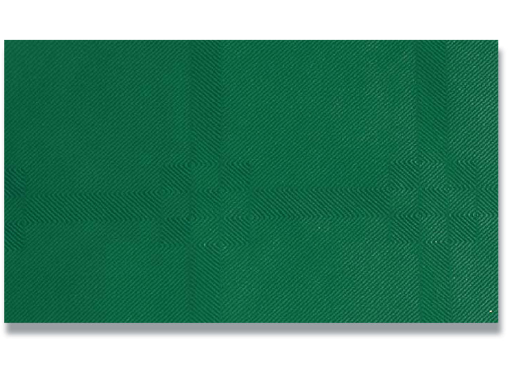 Borddug, Mørkegrøn, 118cm x 50m, Genanvendt papir, Gastro Damask