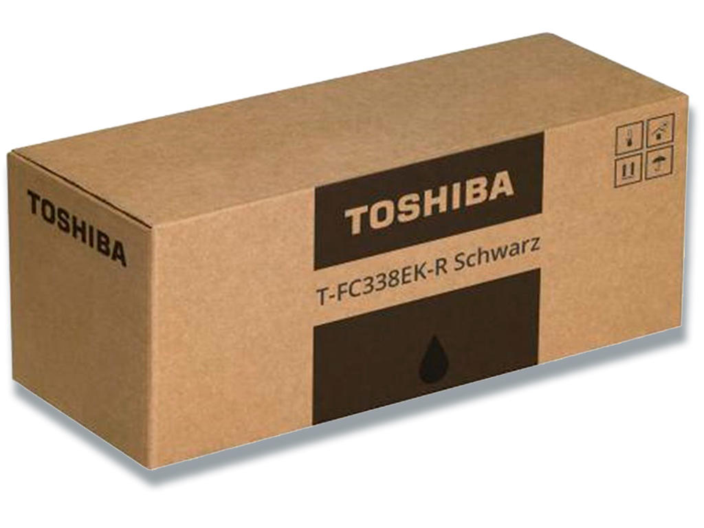 Toner, T-FC338EK-R, Black-sort, 9.000 sider, Toshiba TFC338EK-R