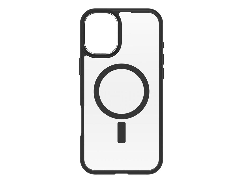 OtterBox React mobiltelefon etui 17 cm (6.7") Cover Sort, Transparent
