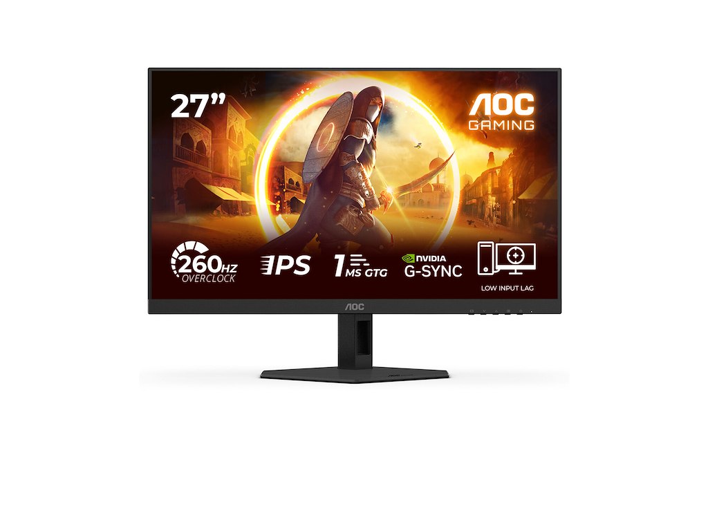AOC G4 27G4ZRE computerskærm 68,6 cm (27") 1920 x 1080 pixel Fuld HD LED Sort, Rød