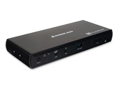 iogear Quantum Thunderbolt 5 Dock Pro USB Type-C 120 Mbit/s Sort