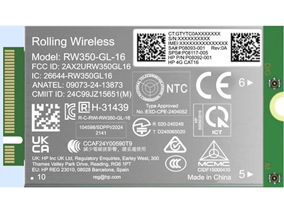 HP 4G LTE-Advanced Pro Cat16 WWAN Intern