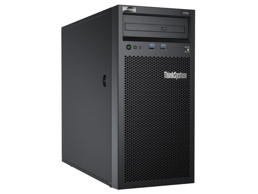 Lenovo ThinkSystem ST50 server 960 GB Tårn (4U) Intel Xeon E E-2226G 3,4 GHz 16 GB DDR4-SDRAM 250 W